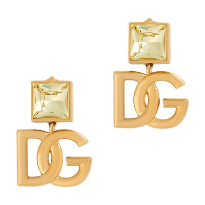 ピアス Dolce & Gabbana Orecchini Con Logo Dg DG logo earrings in Gold for Women | Dolce&Gabbana®