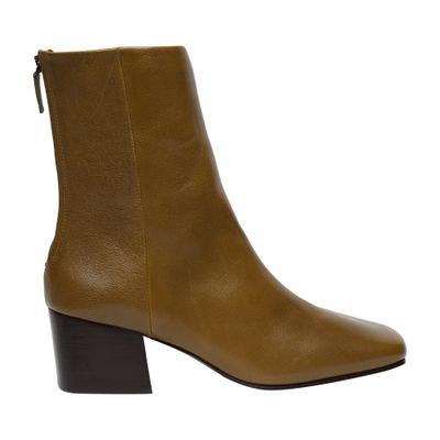 Lemaire Heeled Boots In Olive_green