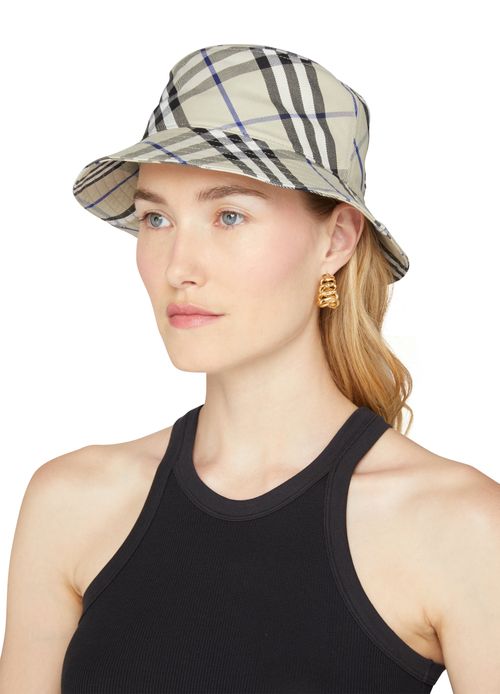 BURBERRY Check bucket hat