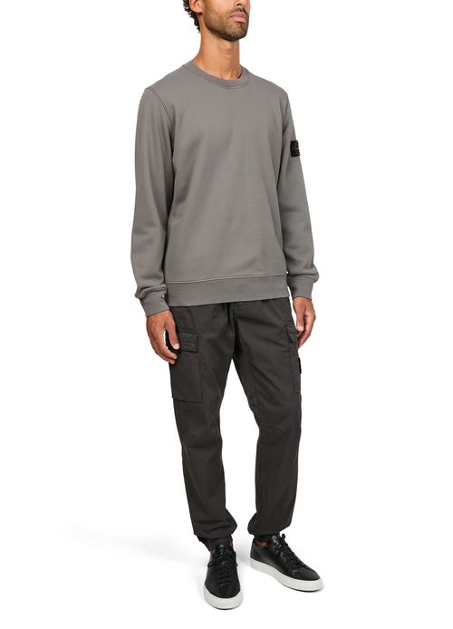 STONE ISLAND Logo patch sweatshirt