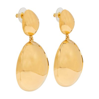 トリオンフ スタッズ ロングイヤリング / ゴールドフィニッシュ ブラス