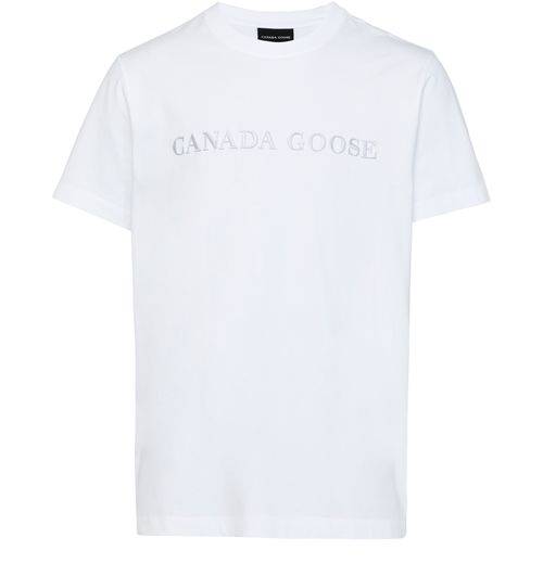 CANADA GOOSE Emersen embroidered wordmark t-shirt