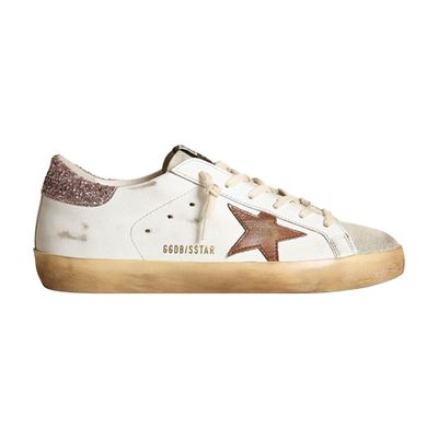 Golden Goose Super-star Sneakers In White