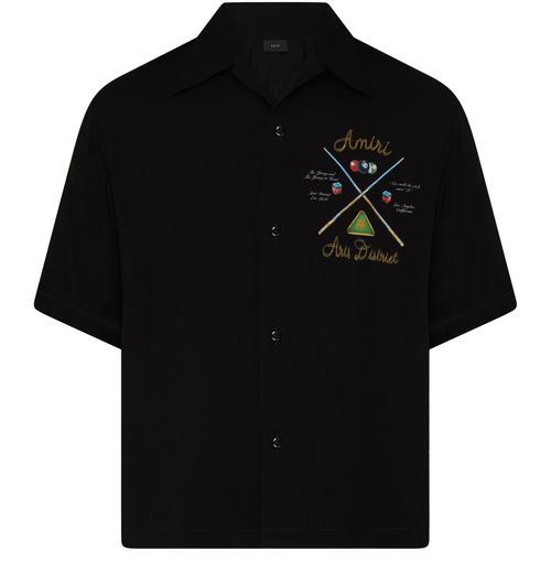 AMIRI Amiri Pool Cue bowling shirt