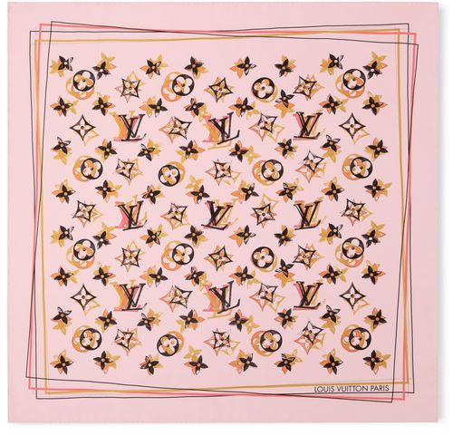 LOUIS VUITTON Graphic Monogram Square 90