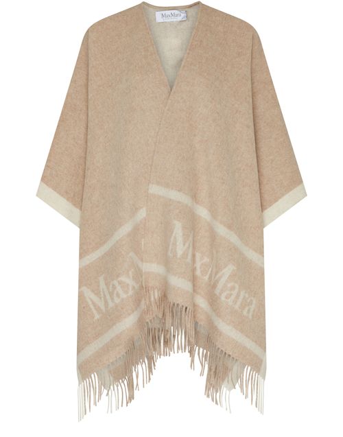 MAX MARA 힐데 로고 판초