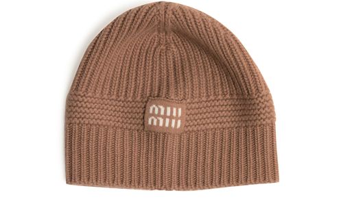 MIU MIU Bonnet en cachemire et laine