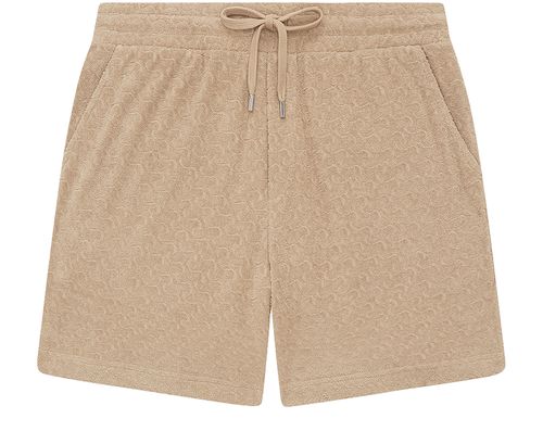 FRESCOBOL CARIOCA Copacabana jacquard Augusto Terry cotton shorts