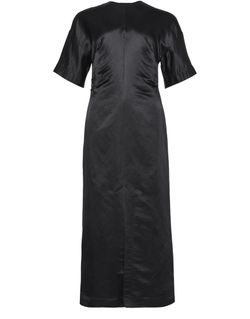 ワンピース Loulou Studio DRESS (EVAN BLACK) Loulou De Saison Evan Lace Stitch Dress | Neiman Marcus