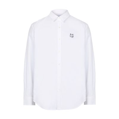 Maison Kitsuné Fox Head Patch Long-sleeve Patch In White