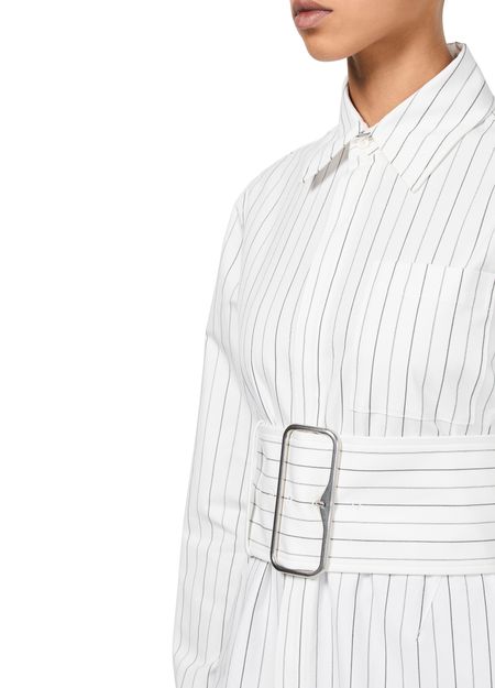 Belted cotton shirt - BURBERRY