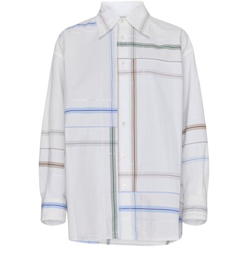 BOTTEGA VENETA Asymmetric cotton shirt