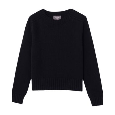 Bompard Round-neck Sweater In Black