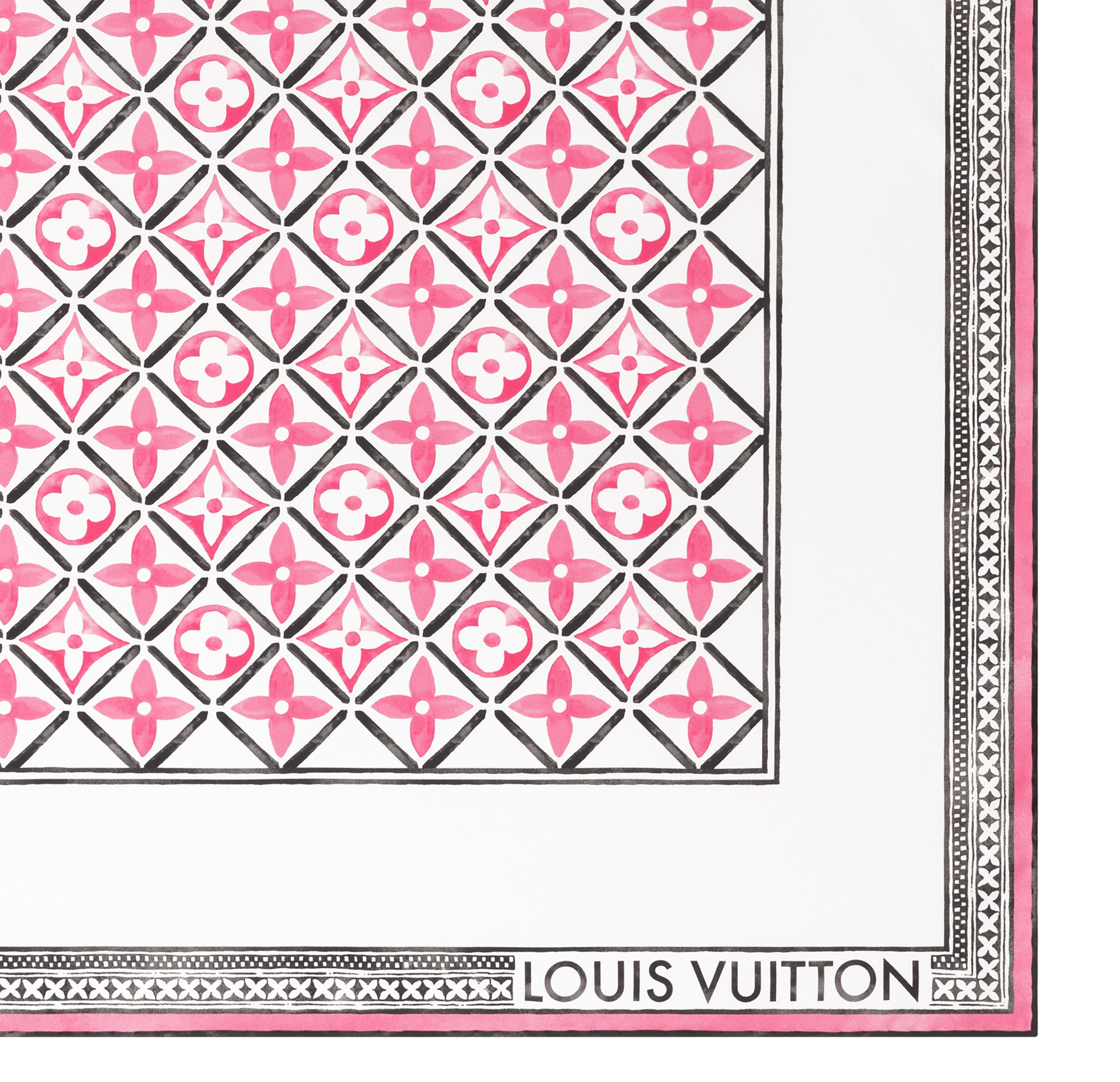 Monogram Flower Tile Square 90 thumbnail 4