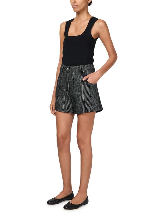 LOUIS VUITTON Lurex Stripes Shorts