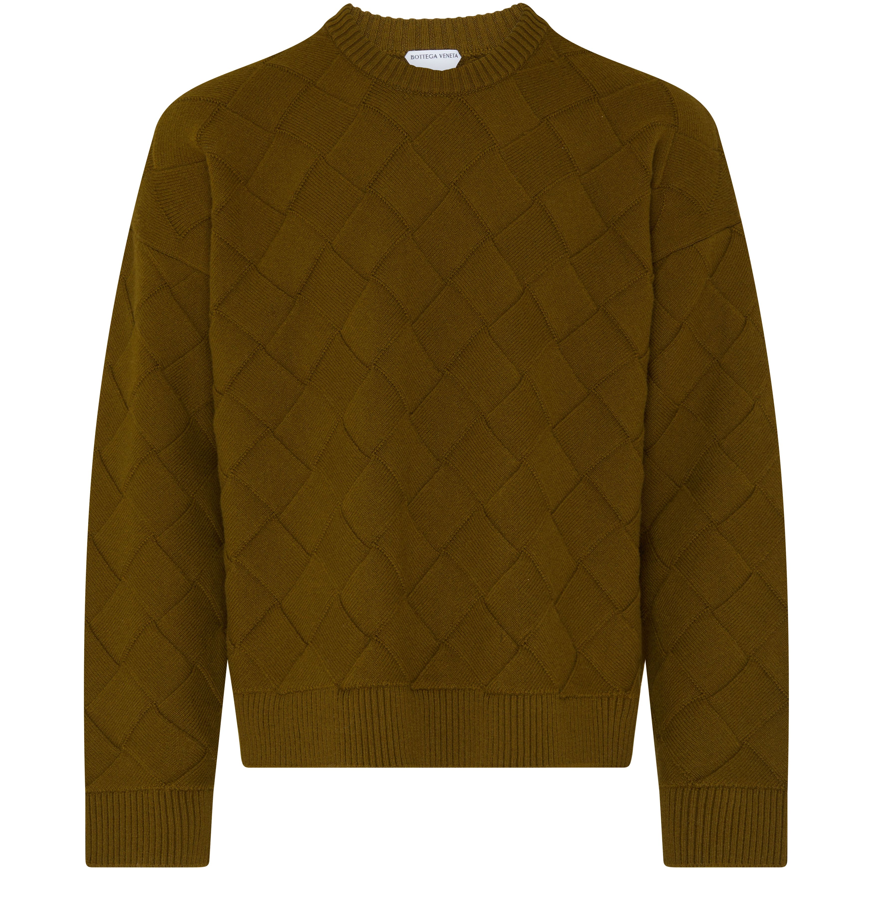 Intreccio patterned wool sweater