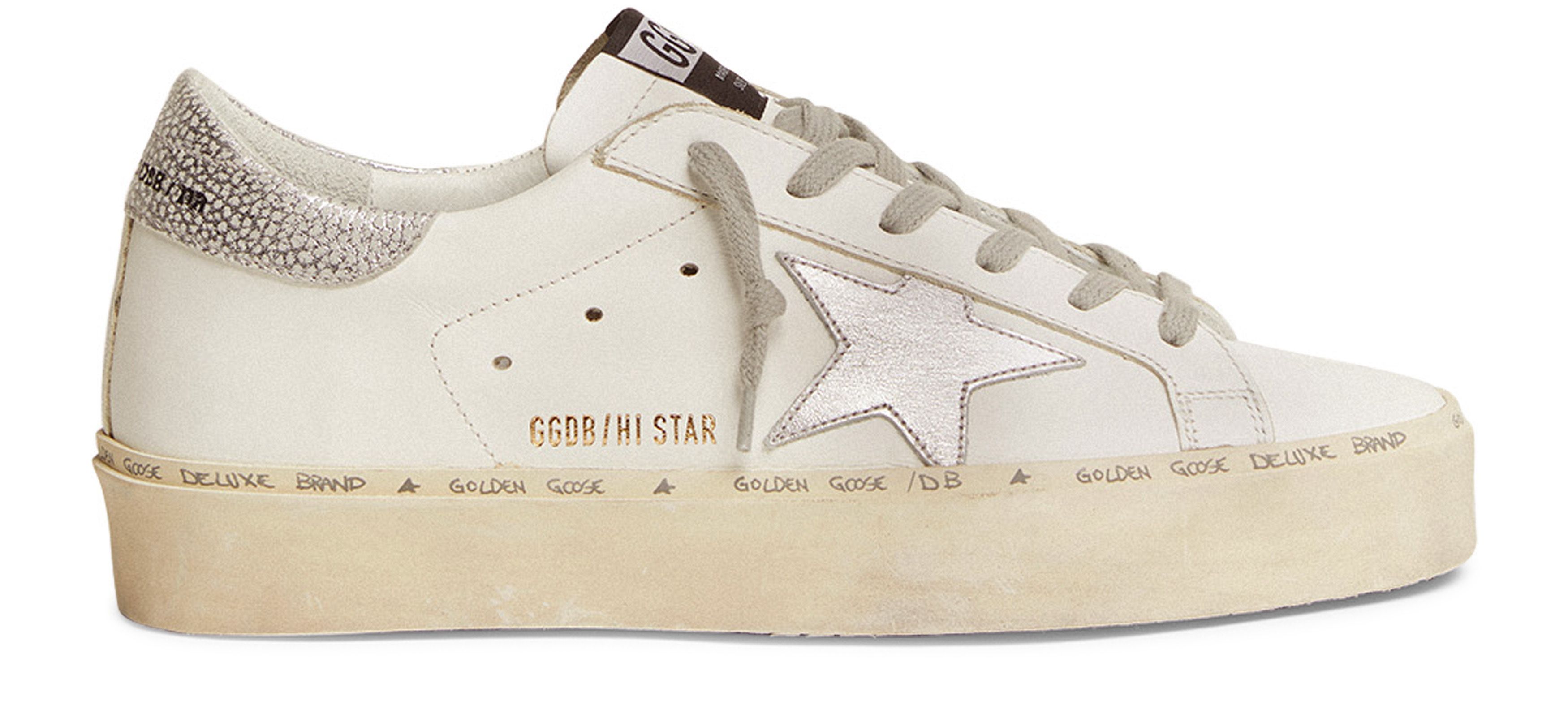 Golden Goose Mujer Blanco Hi Star Classic With Spur Sneakers Talla 39