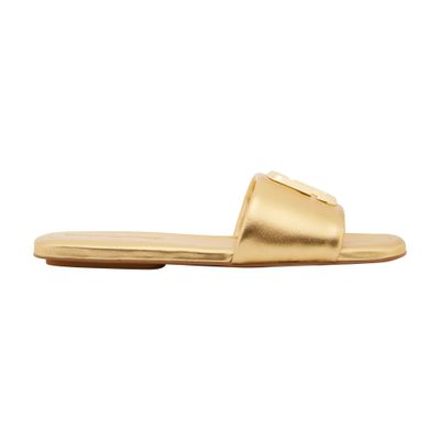 Marc Jacobs Women's The J Marc Metallic Leather Sandals In Gold