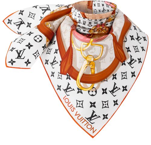 LOUIS VUITTON Flower And Straps Square 70