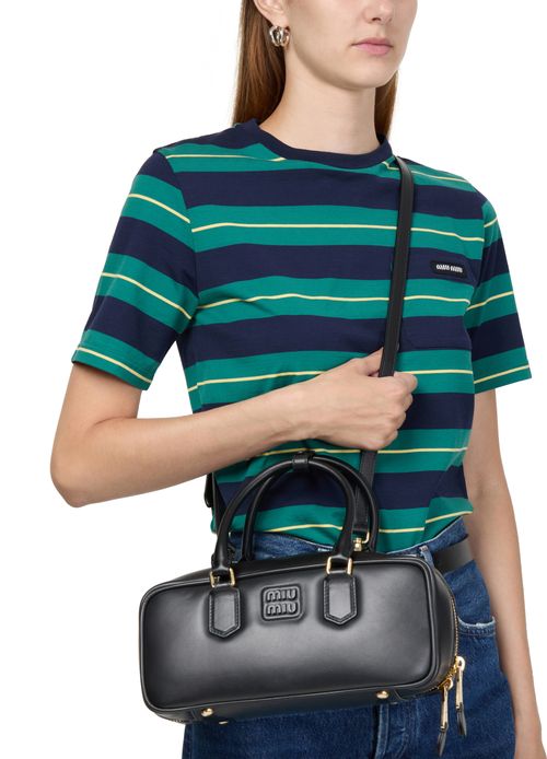 MIU MIU Sac à main en cuir Arcadie
