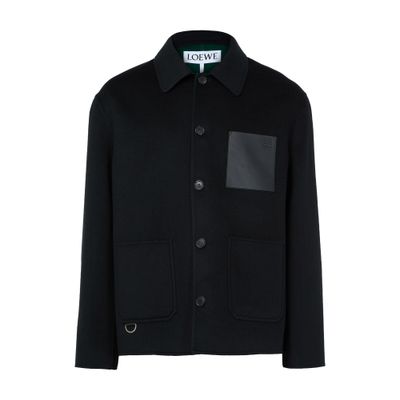 Bottega veneta nero jacket カバーオール　ブルゾン BOTTEGA VENETA Reversible Cotton-Drill Blouson Jacket for Men | MR
