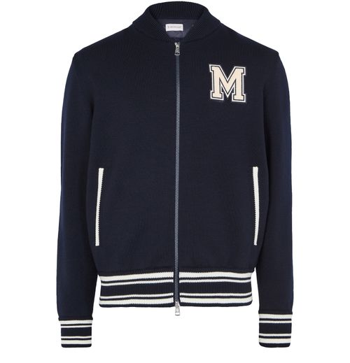 MONCLER Bi-material jacket
