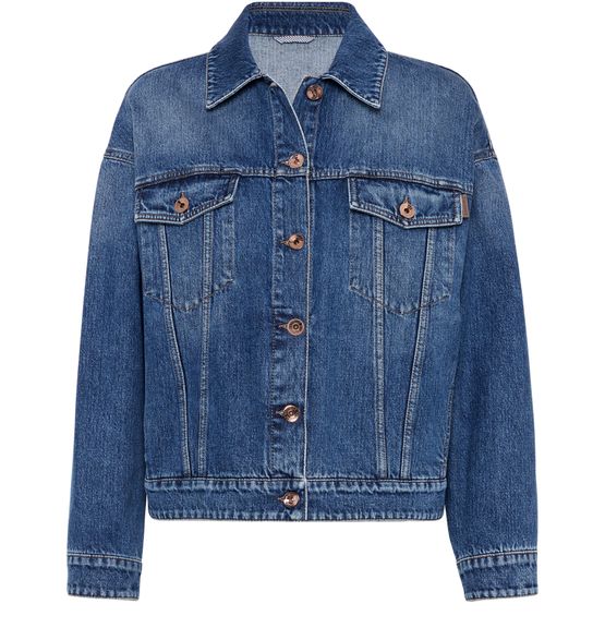 Brunello cucinelli denim jacket store