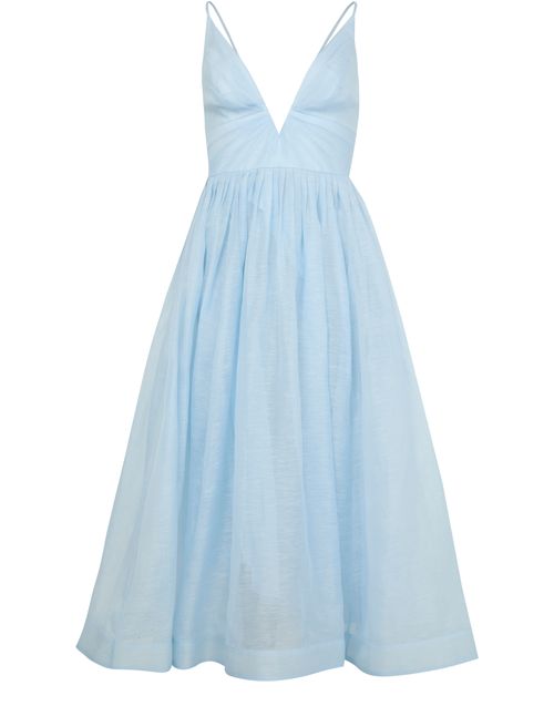 ZIMMERMANN Illuminate V-neck midi dress