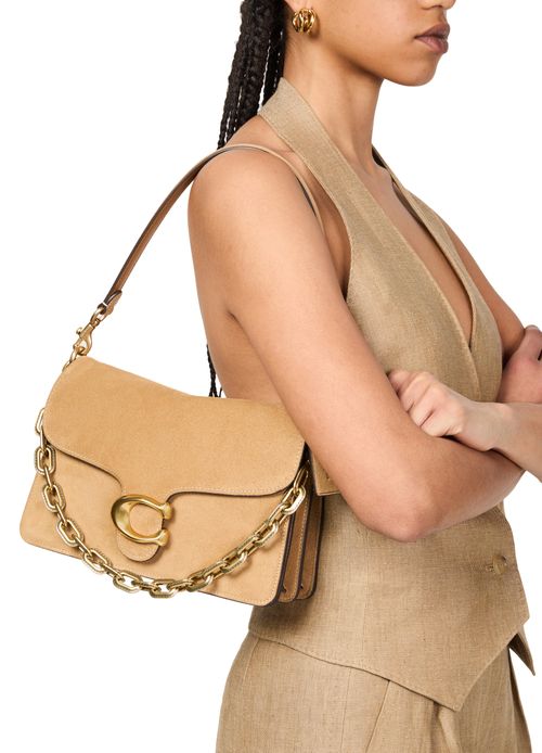 COACH Tabby suede shoulder bag