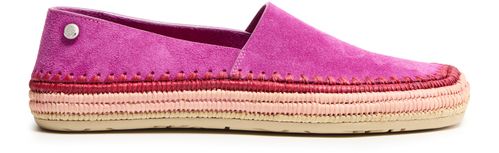 LOEWE Rio suede and raffia espadrilles