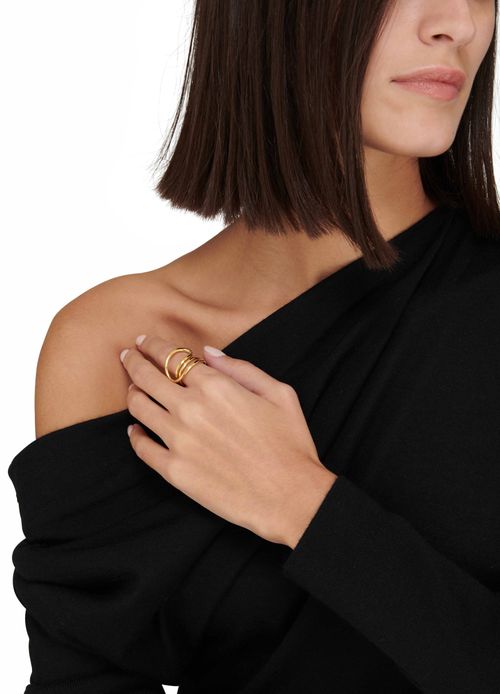 CHARLOTTE CHESNAIS Bague petit Round Trip