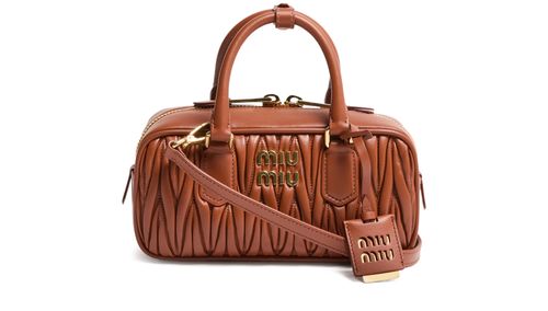 MIU MIU Arcadie キルティング ナッパレザー バッグ