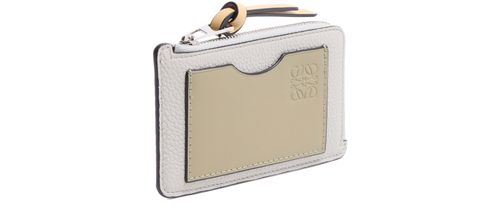 LOEWE Porte-cartes et monnaie en cuir de veau grainé souple