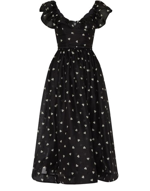 ZIMMERMANN Crush frilled midi dress