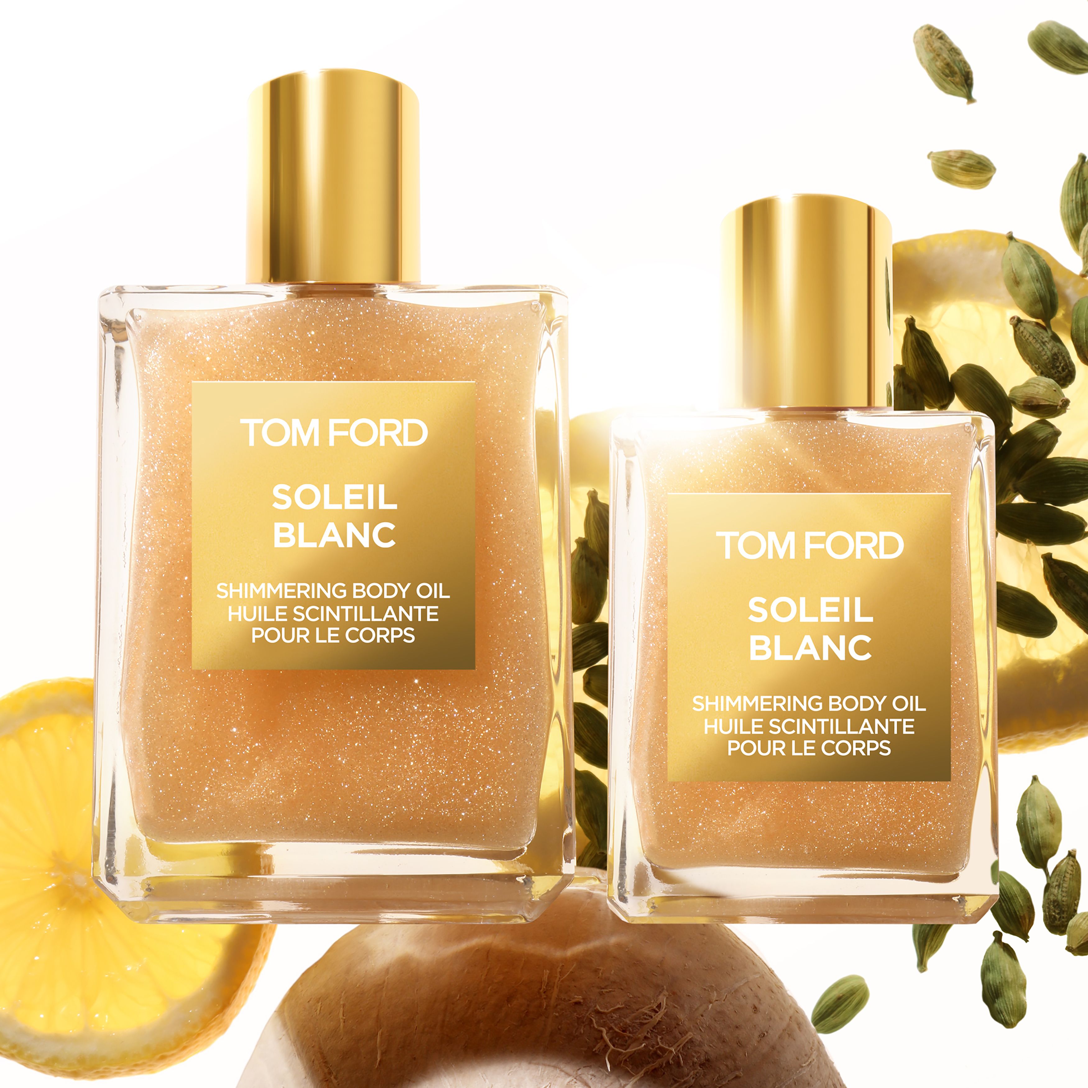 Soleil Blanc shimmering body oil 100 ml thumbnail 3