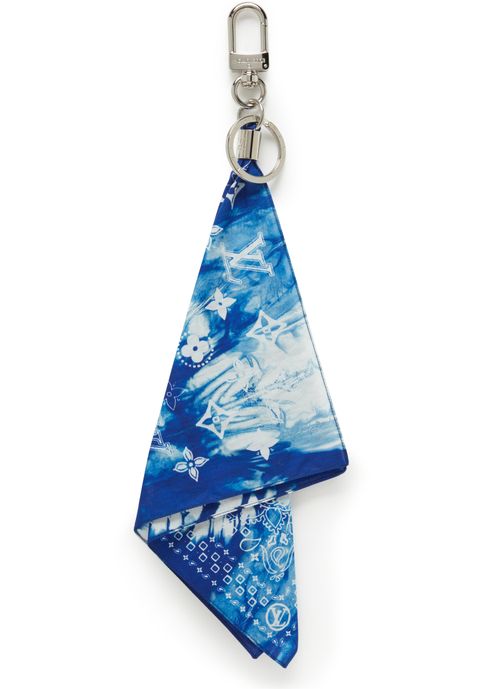 LOUIS VUITTON Monogram Bandana keyring