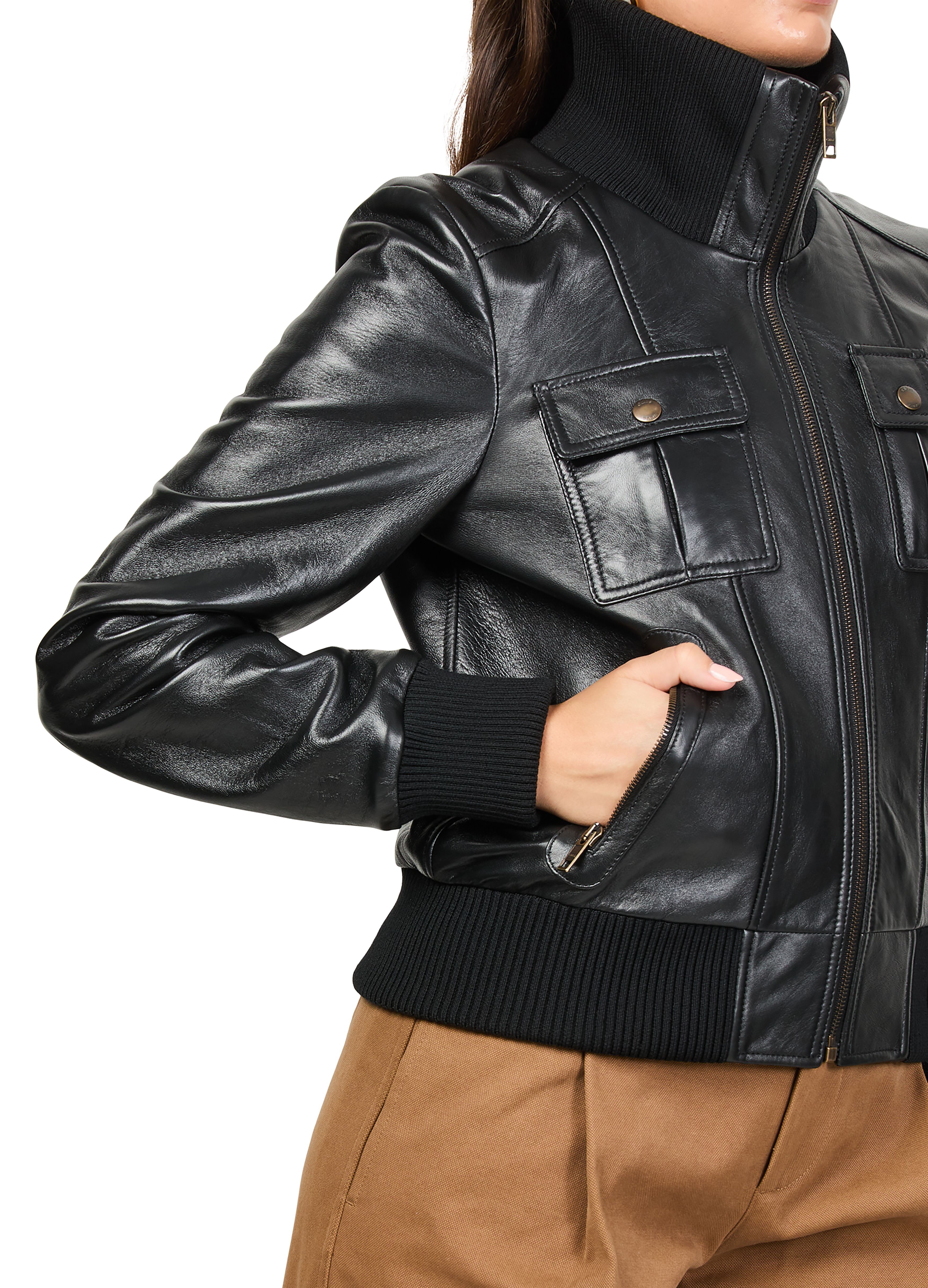 Leather jacket thumbnail 4