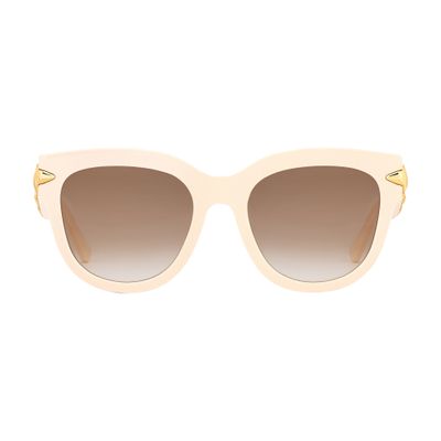 Louis Vuitton Lv Malletage Round Sunglasses In White