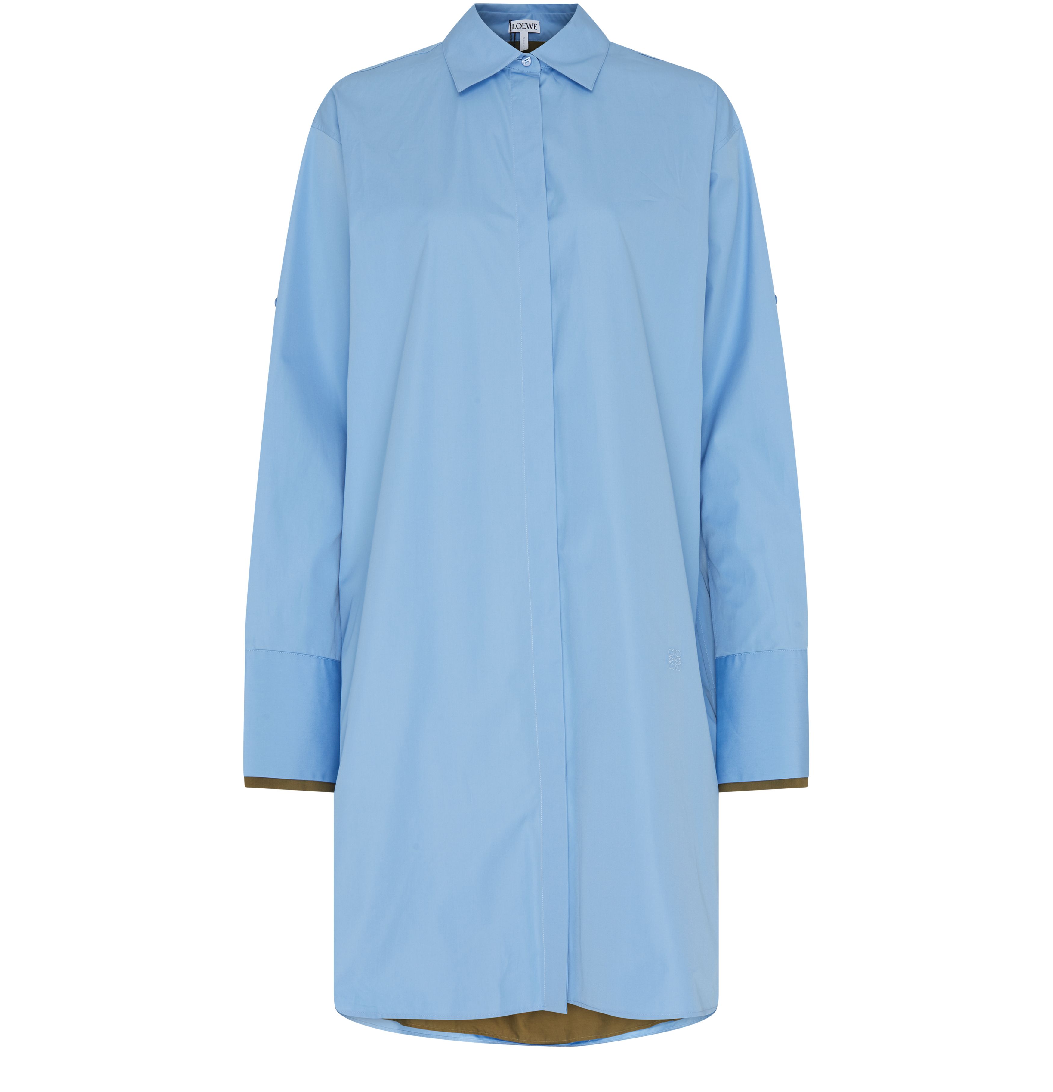 Shop Turn-up shirt dress on Sale at BeyondStyle – Get 50