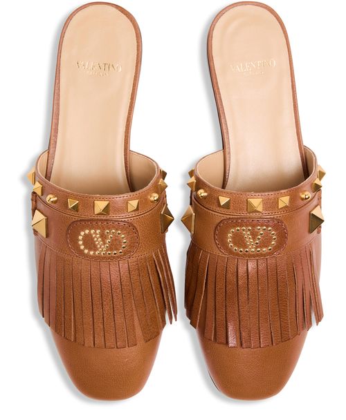VALENTINO GARAVANI Plaster caster slippers
