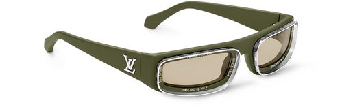 LOUIS VUITTON LV Super Vision Low Square Sunglasses