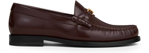 CELINE Celine Luco Triomphe in polished bull loafers