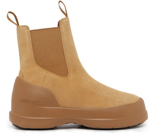 MOON BOOT Suede Lunachelsea boots