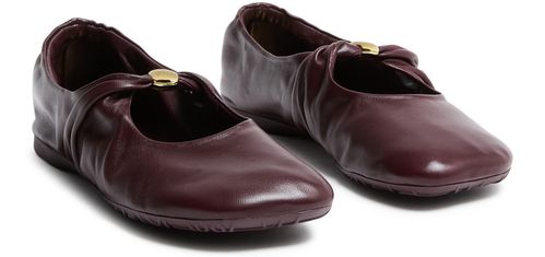 LOEWE Pebble ballerinas in soft nappa lambskin