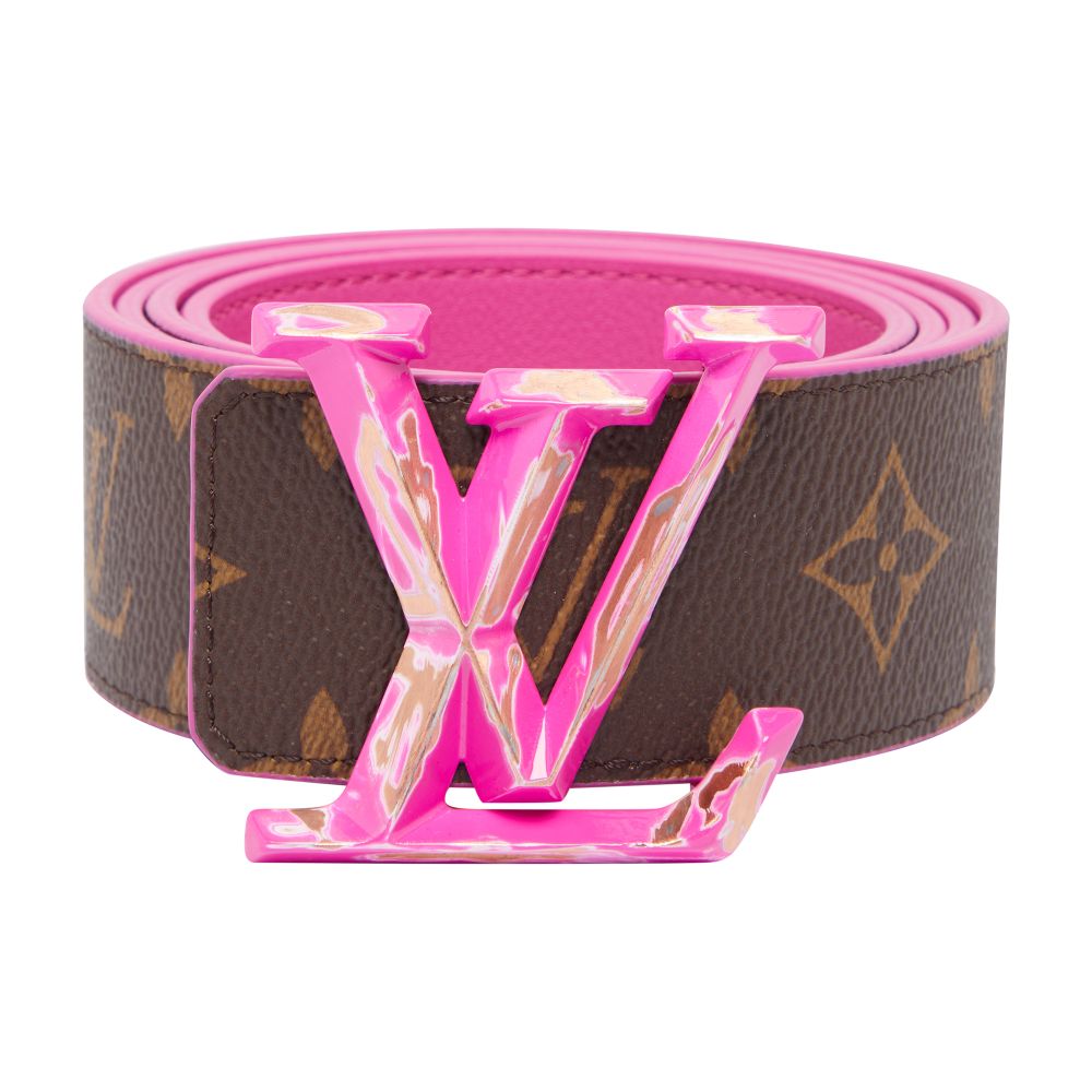 LV Pyramide 40mm reversible belt thumbnail 7