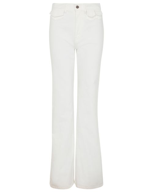 CHLOE Schlagjeans mit hoher Taille