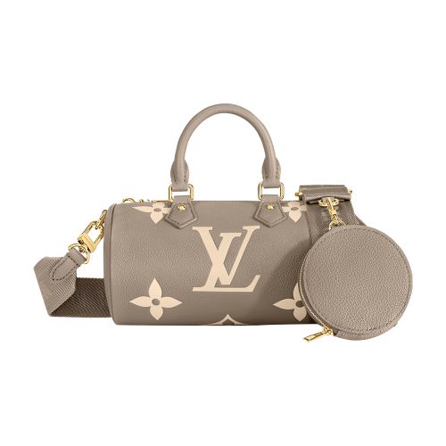 Louis Vuitton Papillon Bb In Taupe
