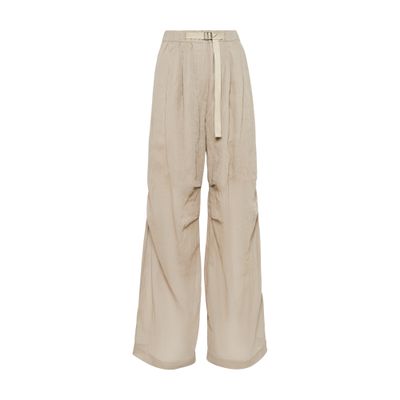 Brunello Cucinelli Organza Pants In Beige