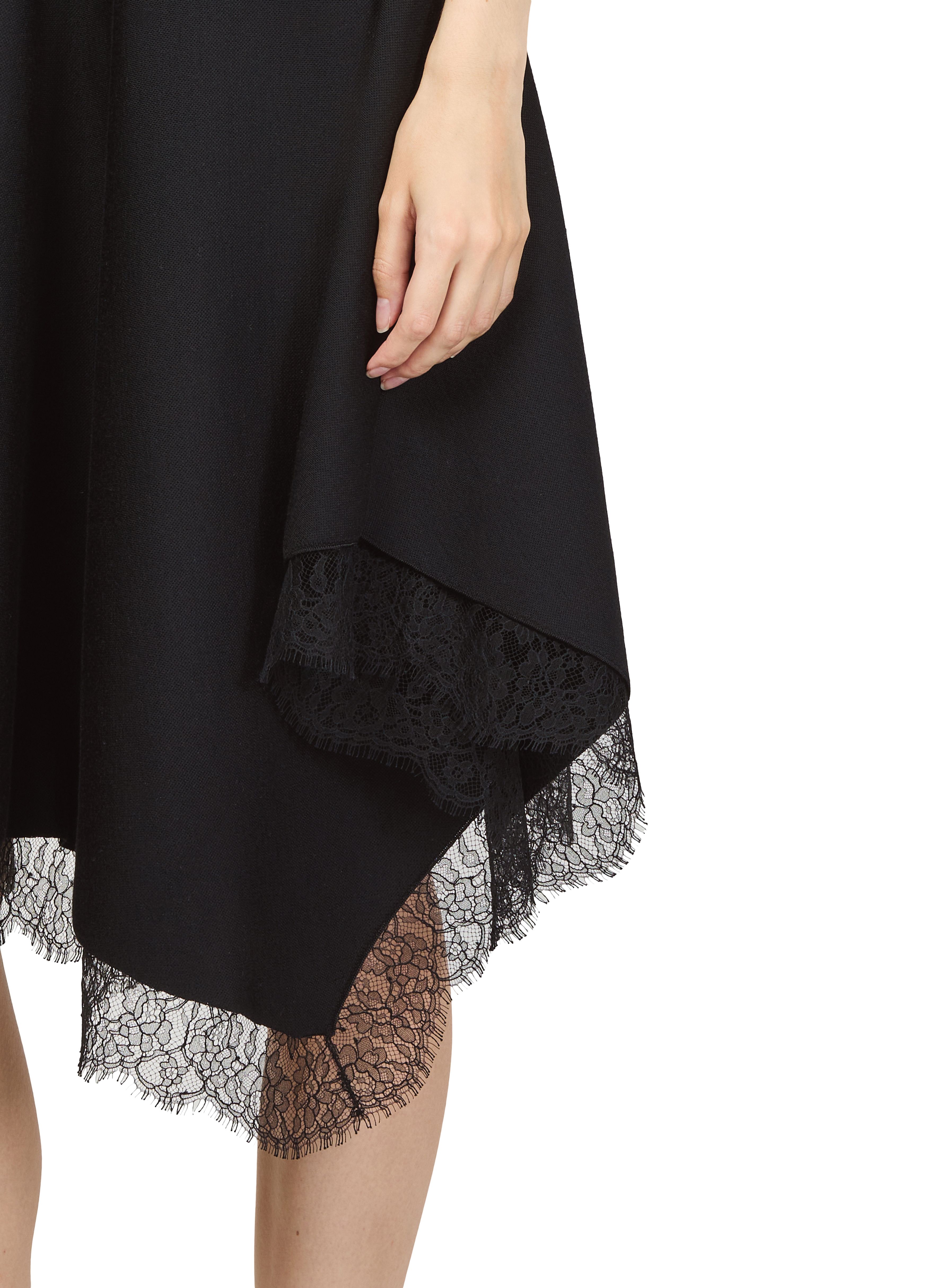 Lace asymmetric dress thumbnail 4