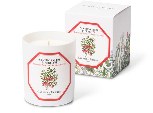 CARRIERE FRERES Scented Candle Sichuan Pepper - Zanthoxylum piperitum - 185 g